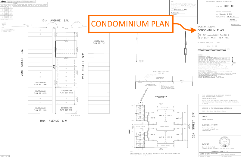 Surveyor Condo Plan Sample