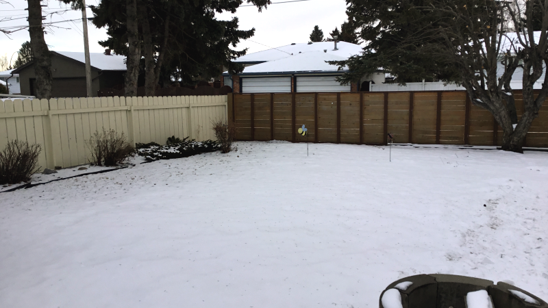Nice fence! Did you hire a surveyor?